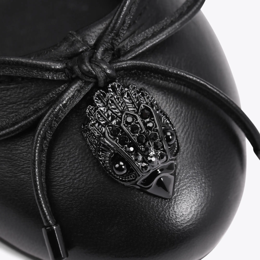 esso Kurt Geiger donne ballerina dell\'aquila londinese nero 8024FF356 | calzature