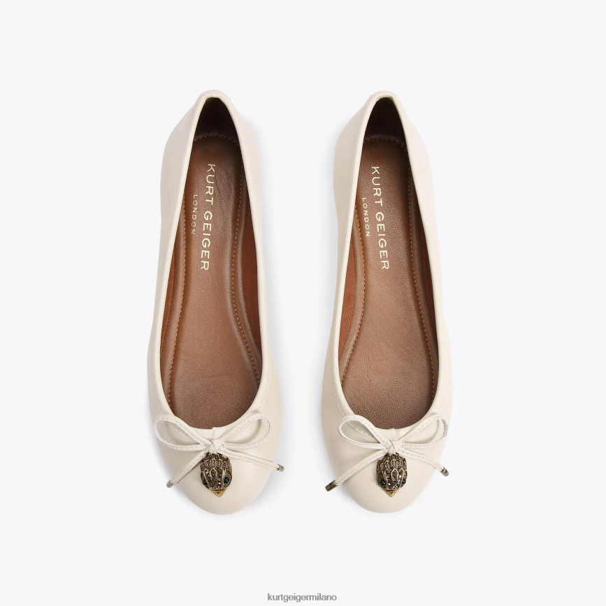 esso Kurt Geiger donne ballerina dell'aquila londinese osso 8024FF354 | calzature