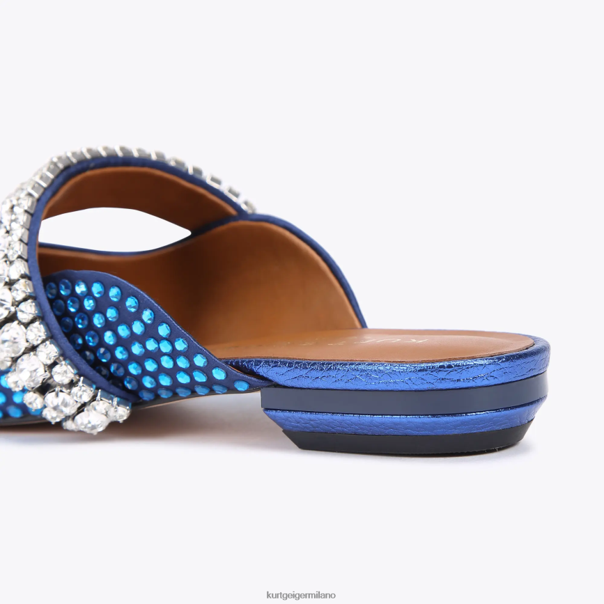 esso Kurt Geiger donne cristalli principeschi di Londra blu scuro 8024FF684 | calzature