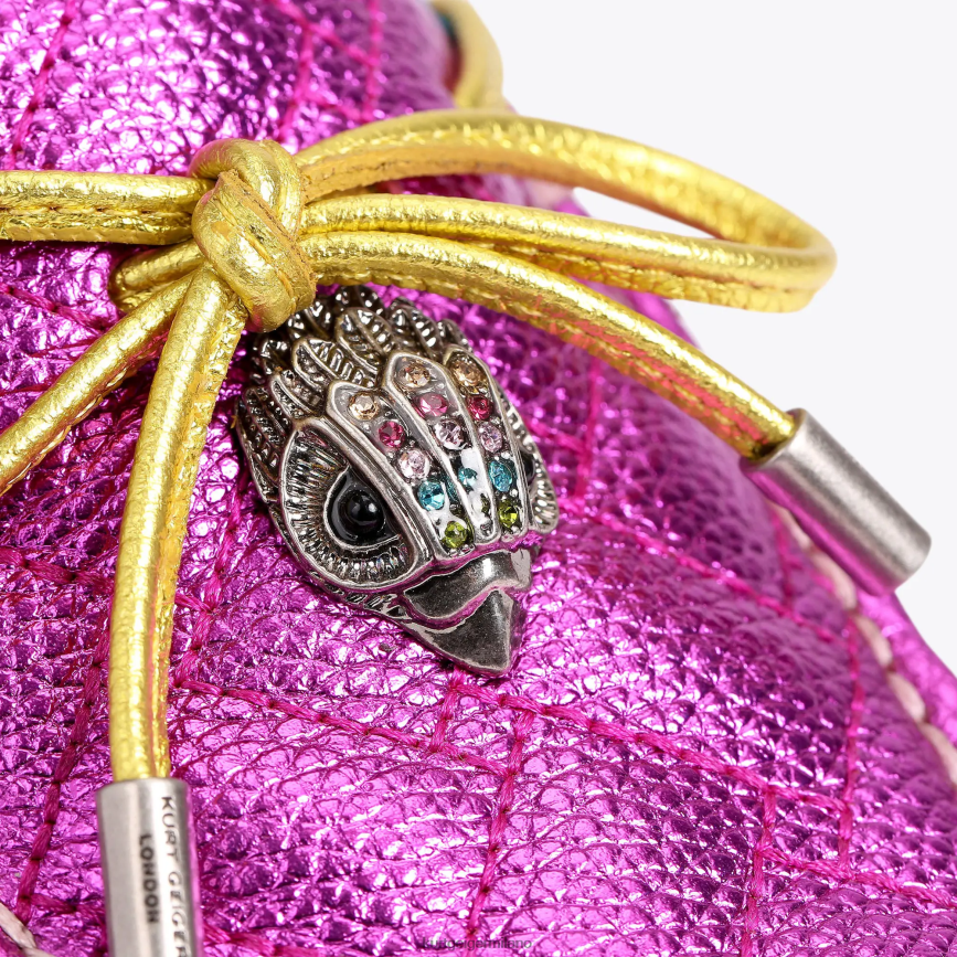 esso Kurt Geiger donne mocassino con aquila londinese combinazione rosa 8024FF218 | calzature