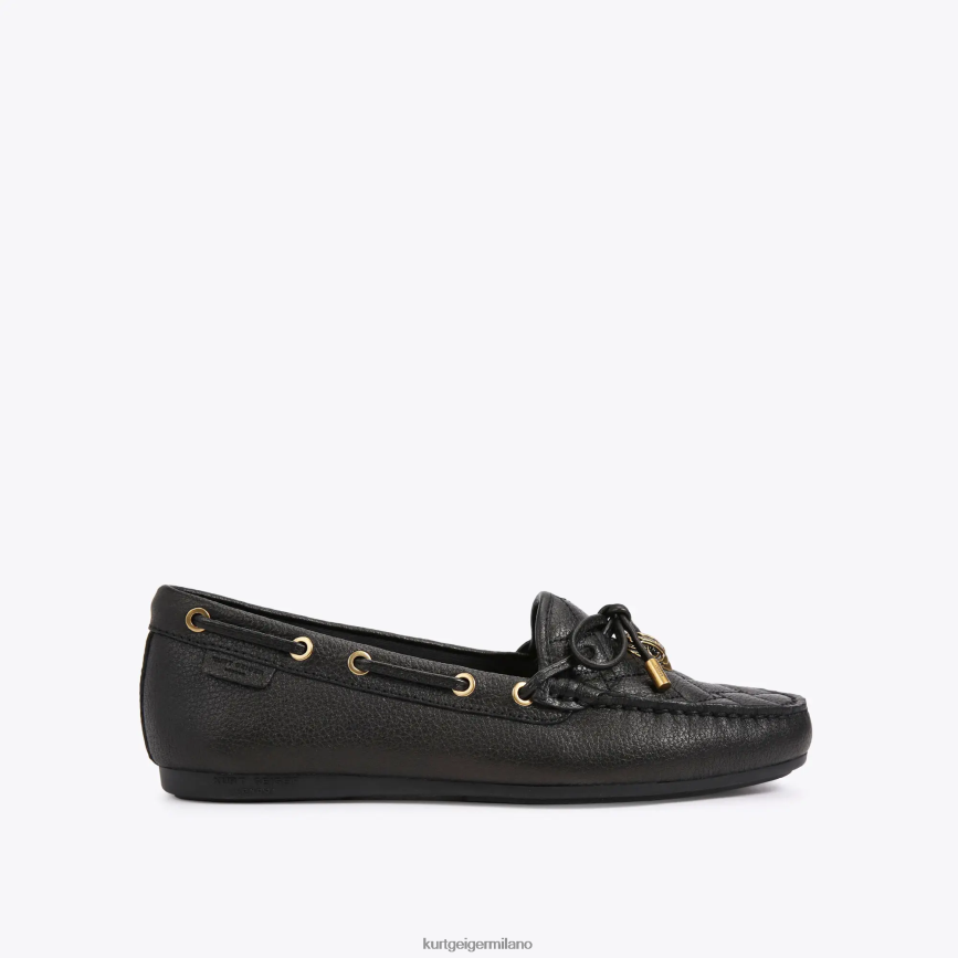 esso Kurt Geiger donne mocassino con aquila londinese nero 8024FF355 | calzature
