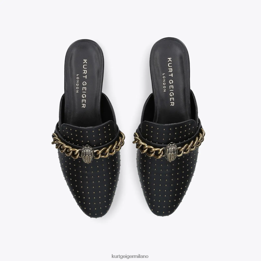 esso Kurt Geiger donne mulo chelsea di londra nero 8024FF363 | calzature