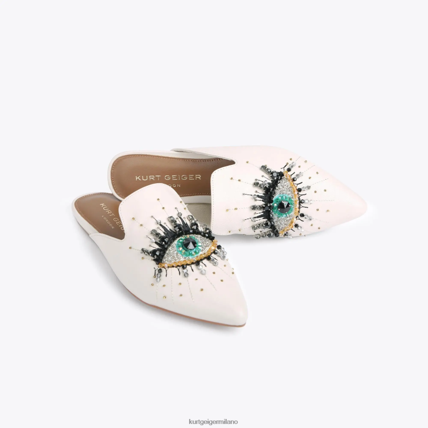 esso Kurt Geiger donne occhio d\'oliva di Londra osso 8024FF367 | calzature
