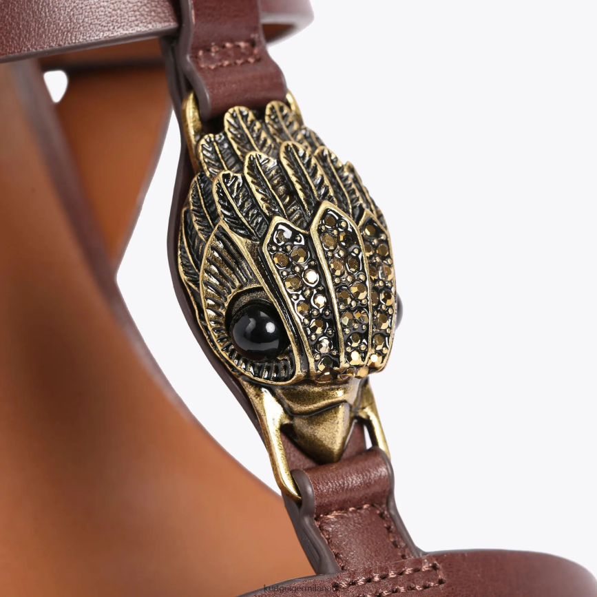 esso Kurt Geiger donne Espadrillas London Hampton T Bar marrone 8024FF426 | calzature