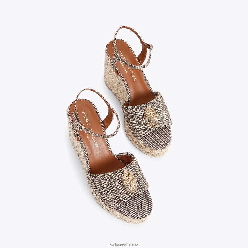 esso Kurt Geiger donne Espadrillas London Kensington 105 beige 8024FF435 | calzature