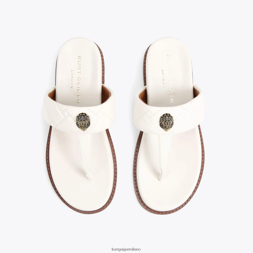 esso Kurt Geiger donne London Kensington T-bar grosso osso 8024FF432 | calzature