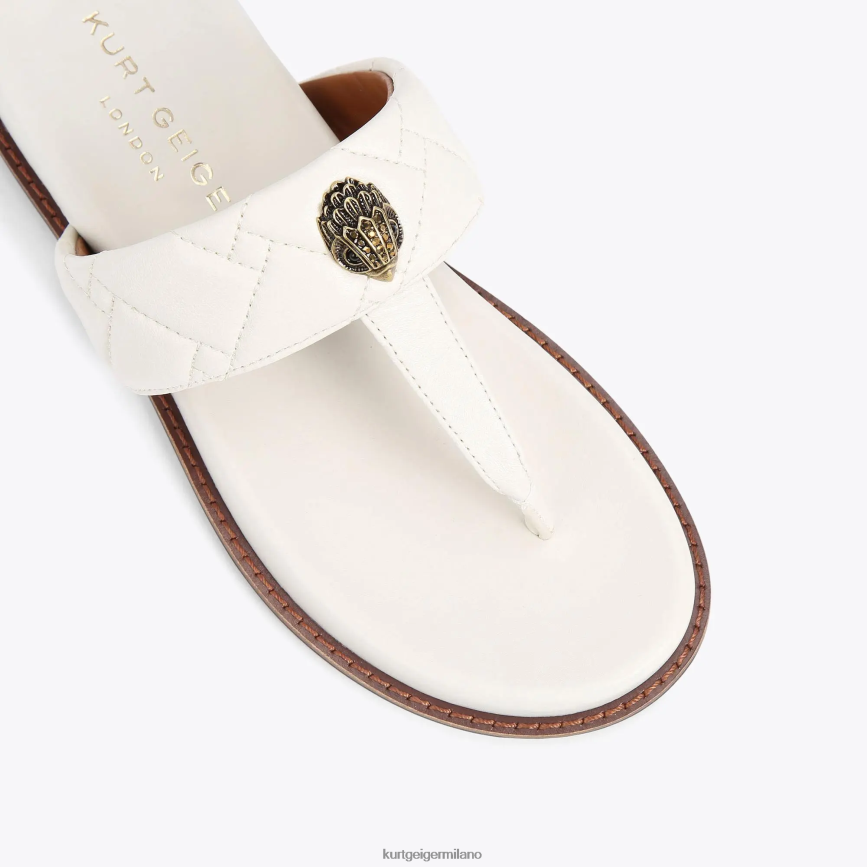 esso Kurt Geiger donne London Kensington T-bar grosso osso 8024FF432 | calzature