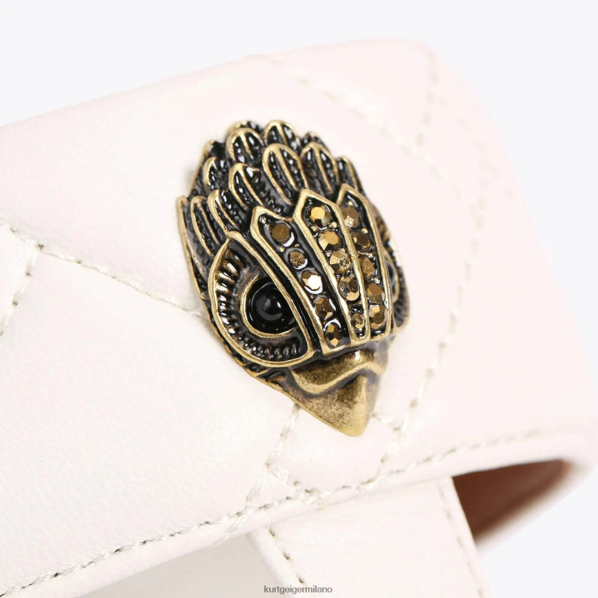 esso Kurt Geiger donne London Kensington T-bar grosso osso 8024FF432 | calzature