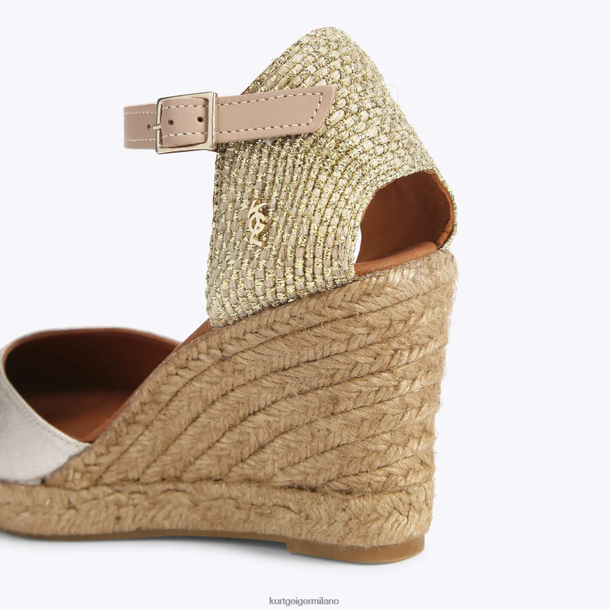 esso Kurt Geiger donne Monty di Londra combinazione d\'oro 8024FF370 | calzature