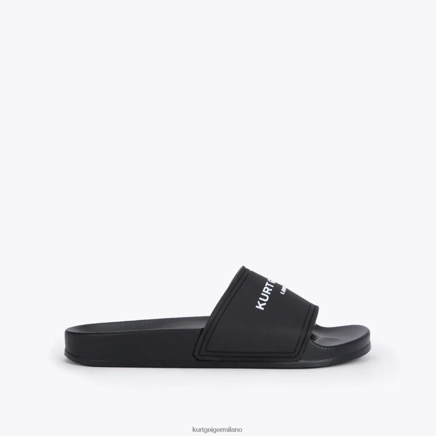 esso Kurt Geiger donne Slider per piscina kgl di Londra nero 8024FF454 | calzature