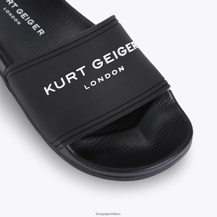 esso Kurt Geiger donne Slider per piscina kgl di Londra nero 8024FF454 | calzature