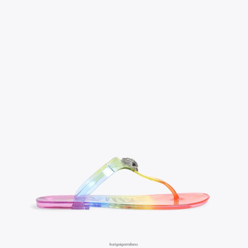 esso Kurt Geiger donne T-bar di Londra Maddison multi/altro 8024FF234 | calzature