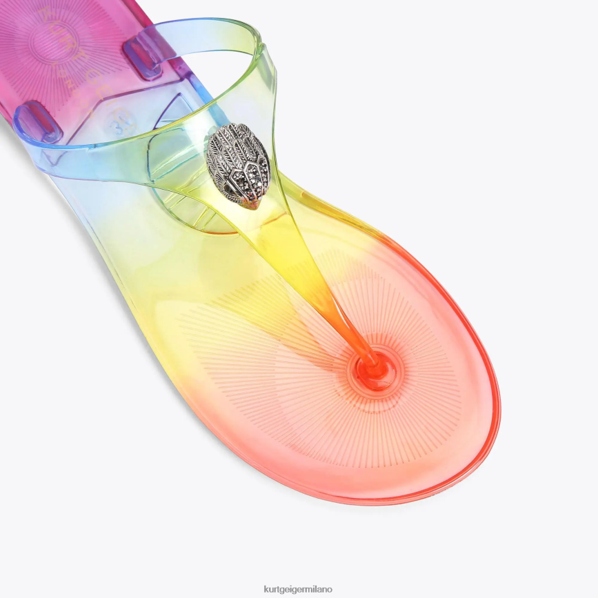 esso Kurt Geiger donne T-bar di Londra Maddison multi/altro 8024FF234 | calzature