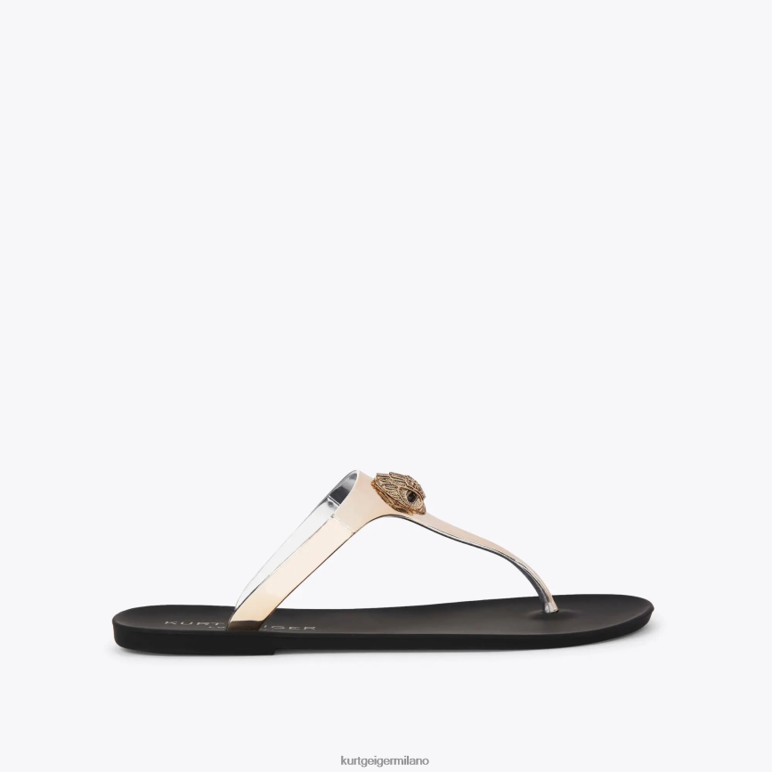 esso Kurt Geiger donne T-bar di Londra Maddison oro 8024FF429 | calzature
