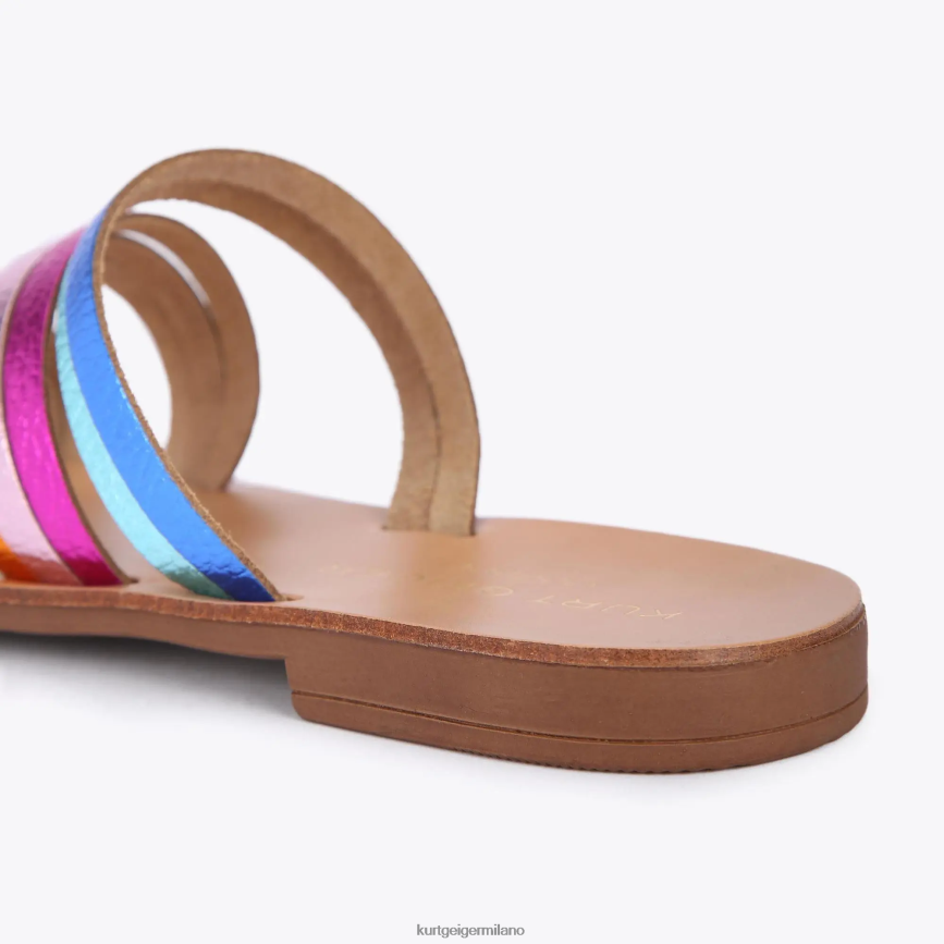 esso Kurt Geiger donne londra delilah arcobaleno multi/altro 8024FF165 | calzature