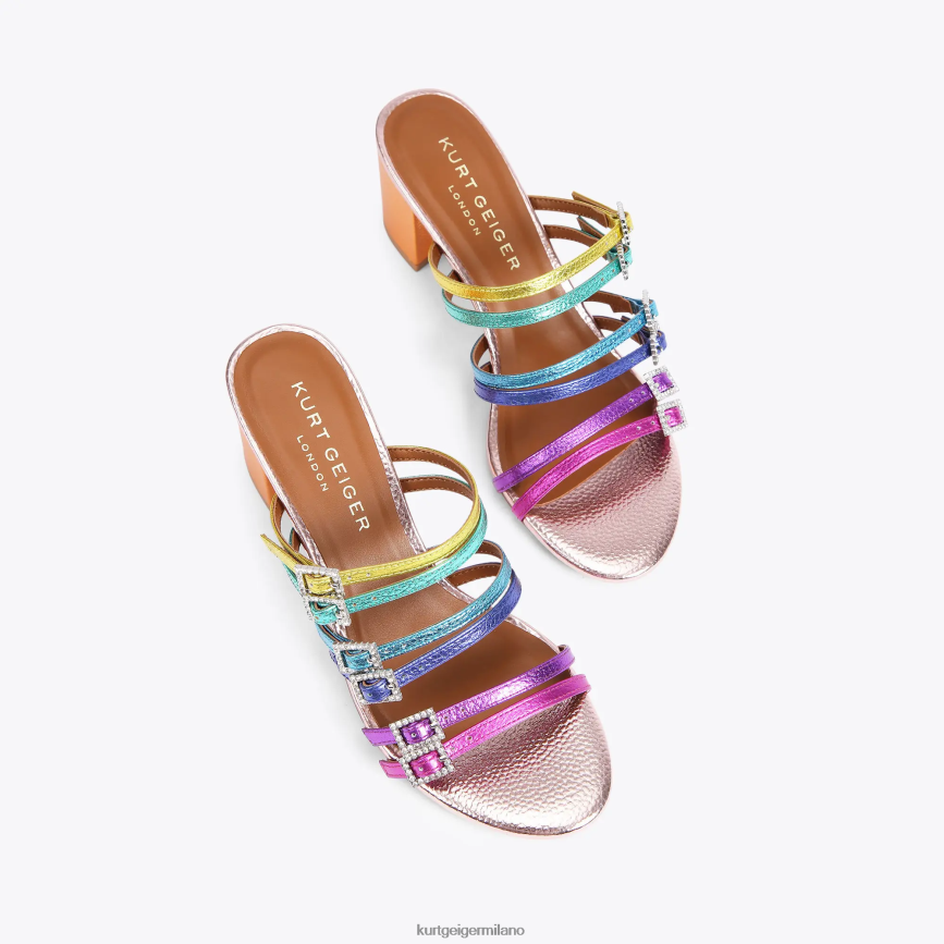 esso Kurt Geiger donne londra pierra block mulo multi/altro 8024FF159 | calzature