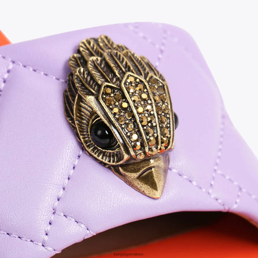 esso Kurt Geiger donne sandalo piatto London Kensington altro 8024FF286 | calzature