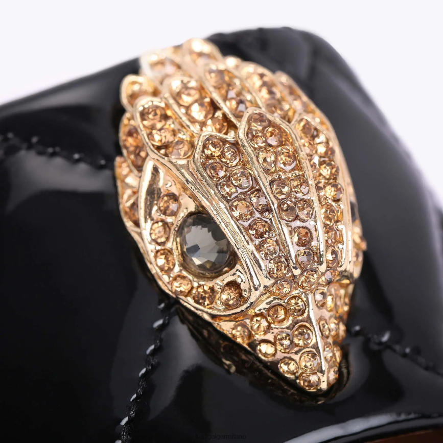 esso Kurt Geiger donne sandalo piatto London Kensington nero 8024FF352 | calzature