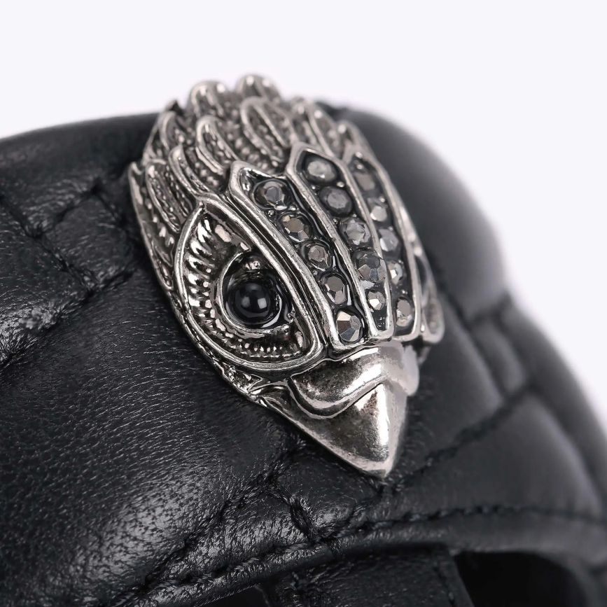 esso Kurt Geiger donne sandalo t-bar London Kensington nero 8024FF451 | calzature