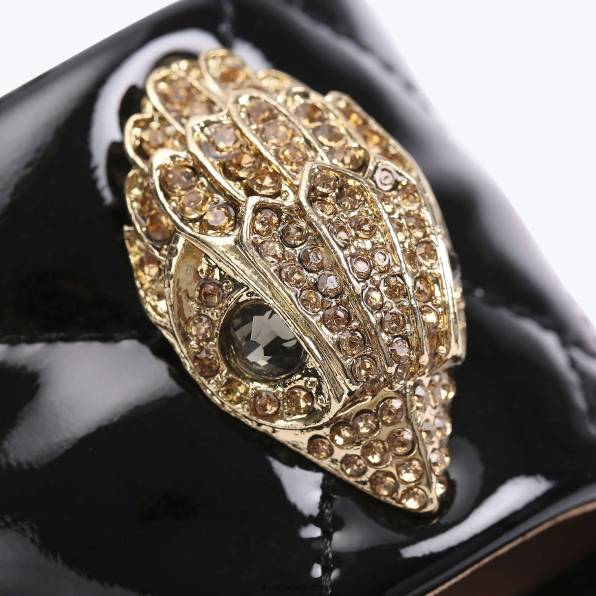 esso Kurt Geiger donne zeppa londra kensington nero 8024FF346 | calzature