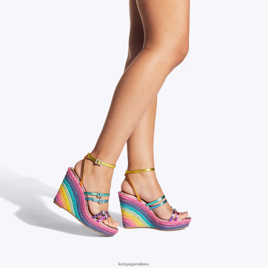 esso Kurt Geiger donne zeppa pierra londra multi/altro 8024FF191 | calzature