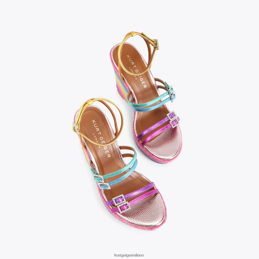 esso Kurt Geiger donne zeppa pierra londra multi/altro 8024FF191 | calzature
