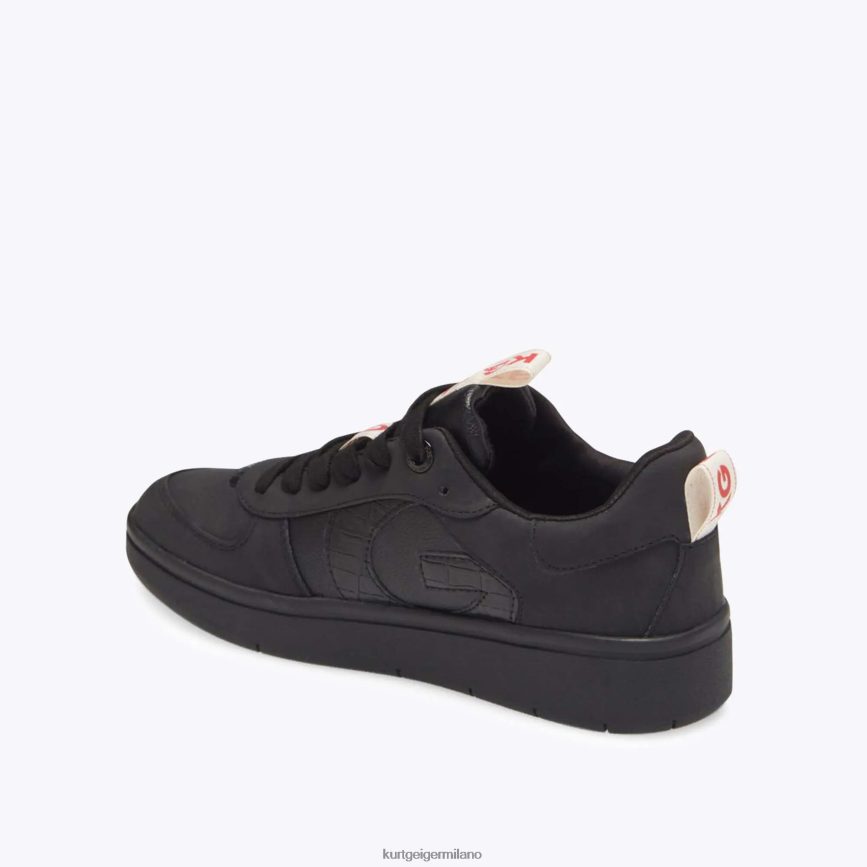 esso Kurt Geiger donne Londra è atterrata combinazione nera 8024FF372 | calzature