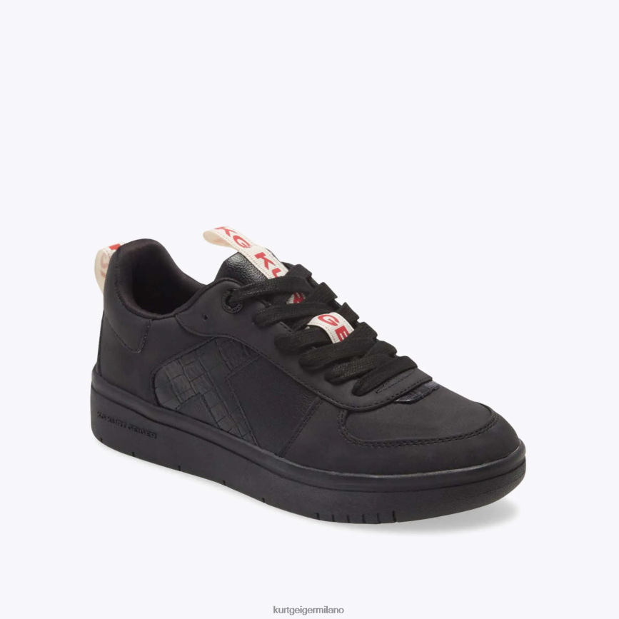 esso Kurt Geiger donne Londra è atterrata combinazione nera 8024FF372 | calzature