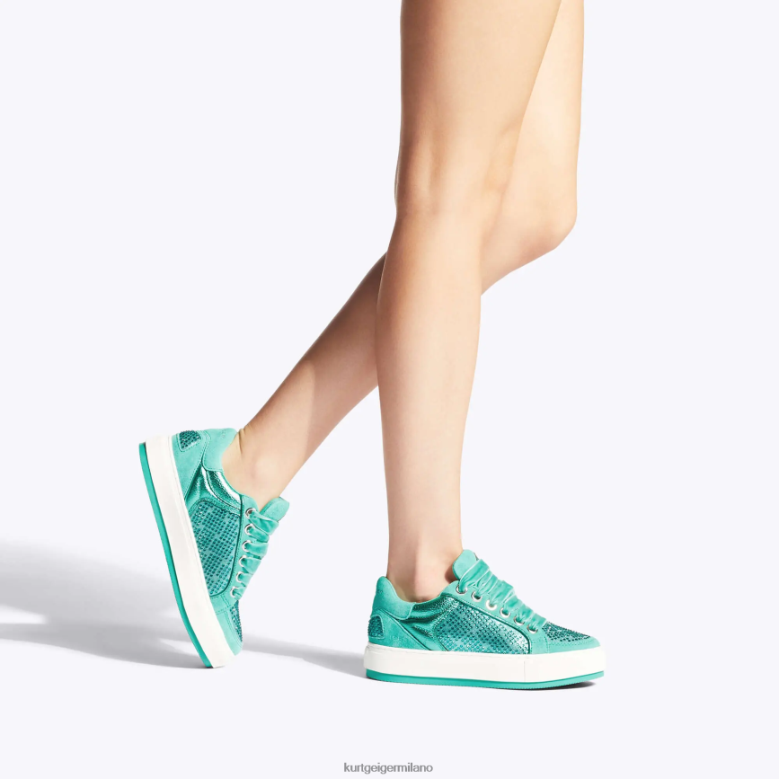 esso Kurt Geiger donne banca sud di londra verde 8024FF299 | calzature