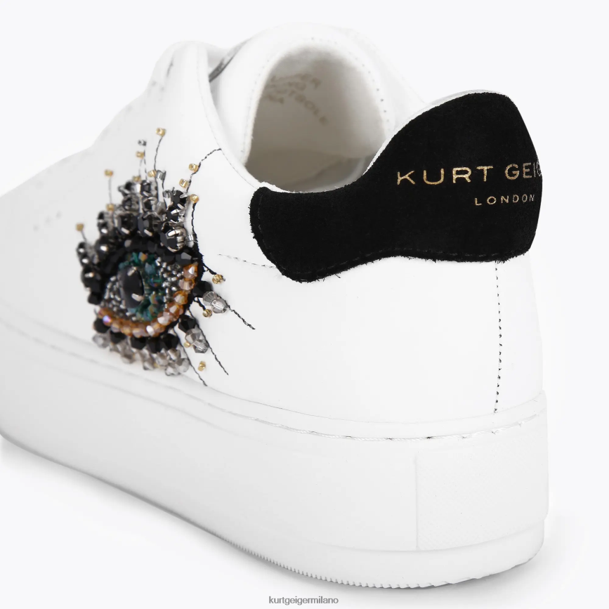 esso Kurt Geiger donne londra laney eye bianco 8024FF302 | calzature