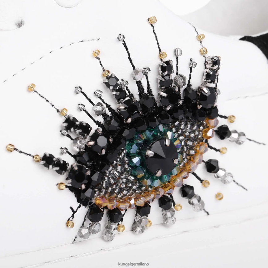 esso Kurt Geiger donne londra laney eye bianco 8024FF302 | calzature