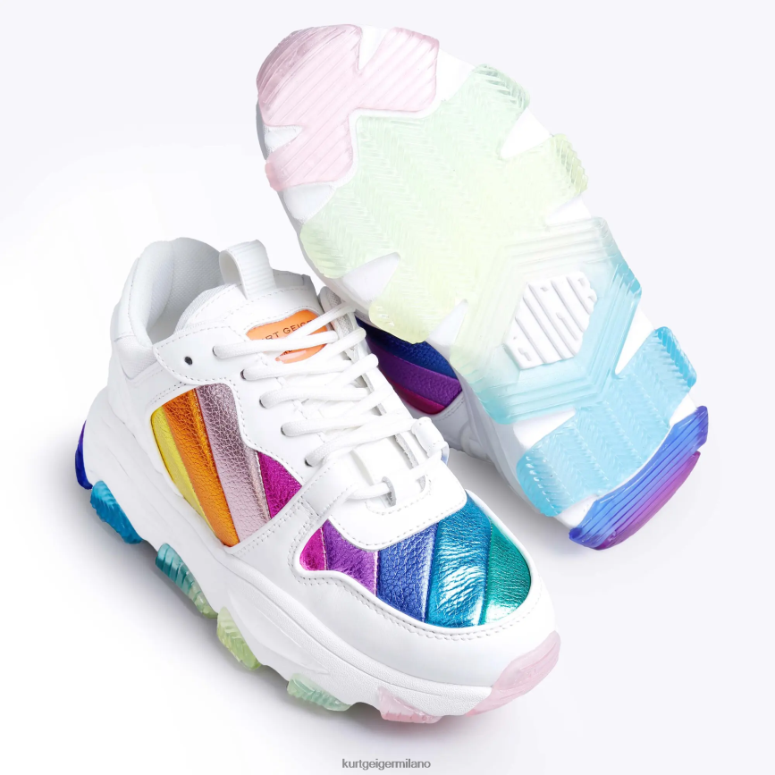 esso Kurt Geiger donne londra lettie eagle multi/altro 8024FF146 | calzature