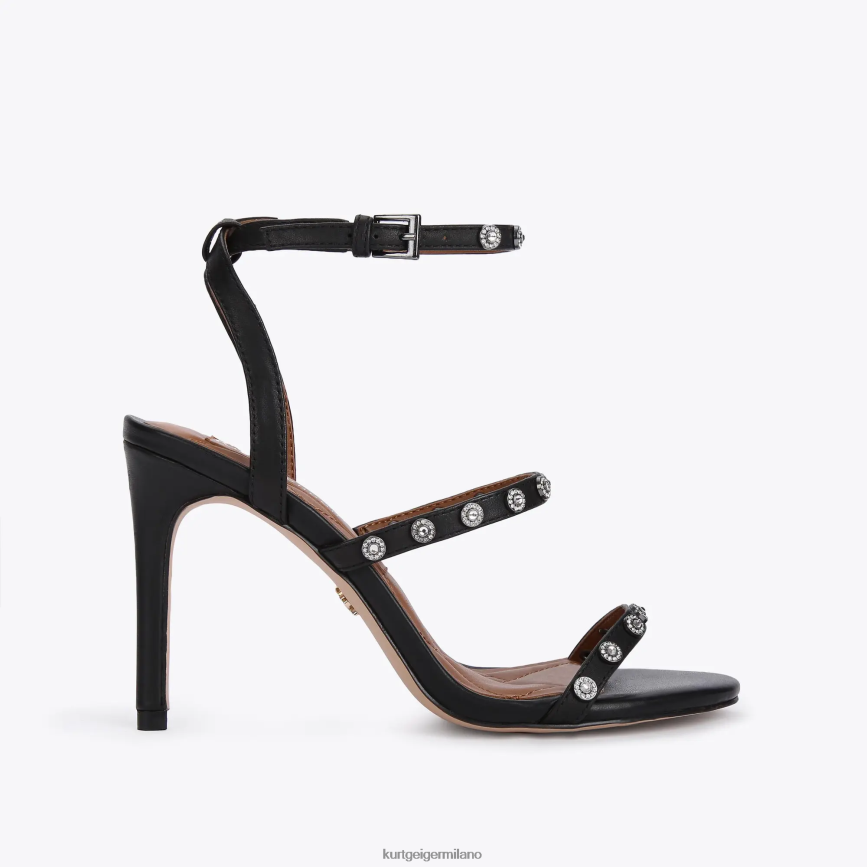 esso Kurt Geiger donne Cristalli di Portia di Londra nero 8024FF388 | calzature