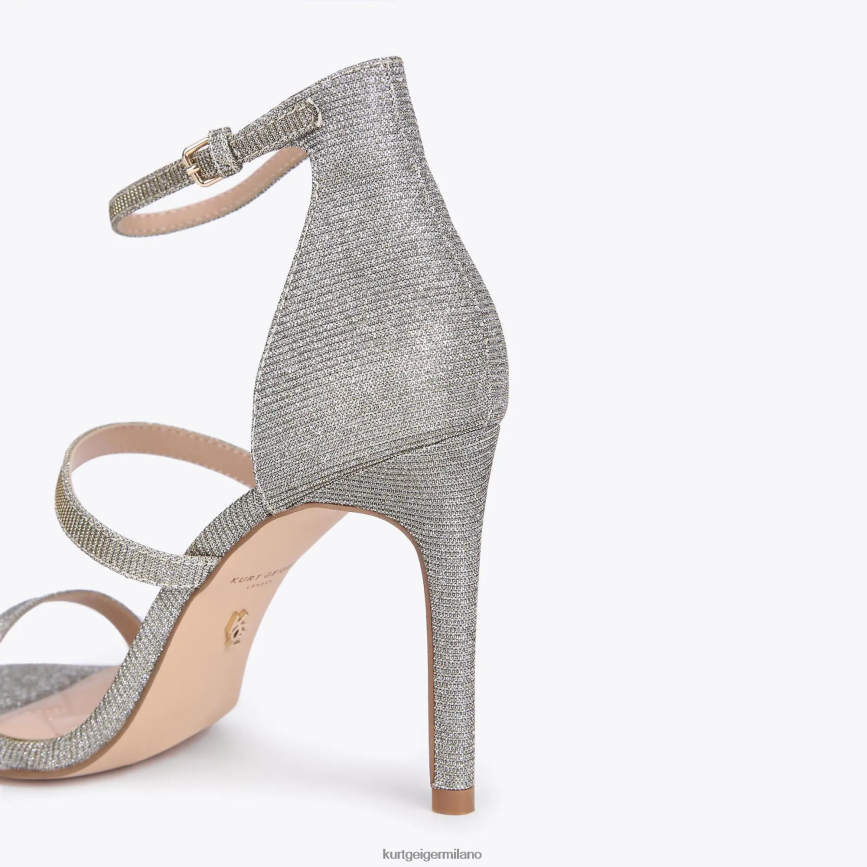 esso Kurt Geiger donne Park Lane di Londra argento 8024FF325 | calzature