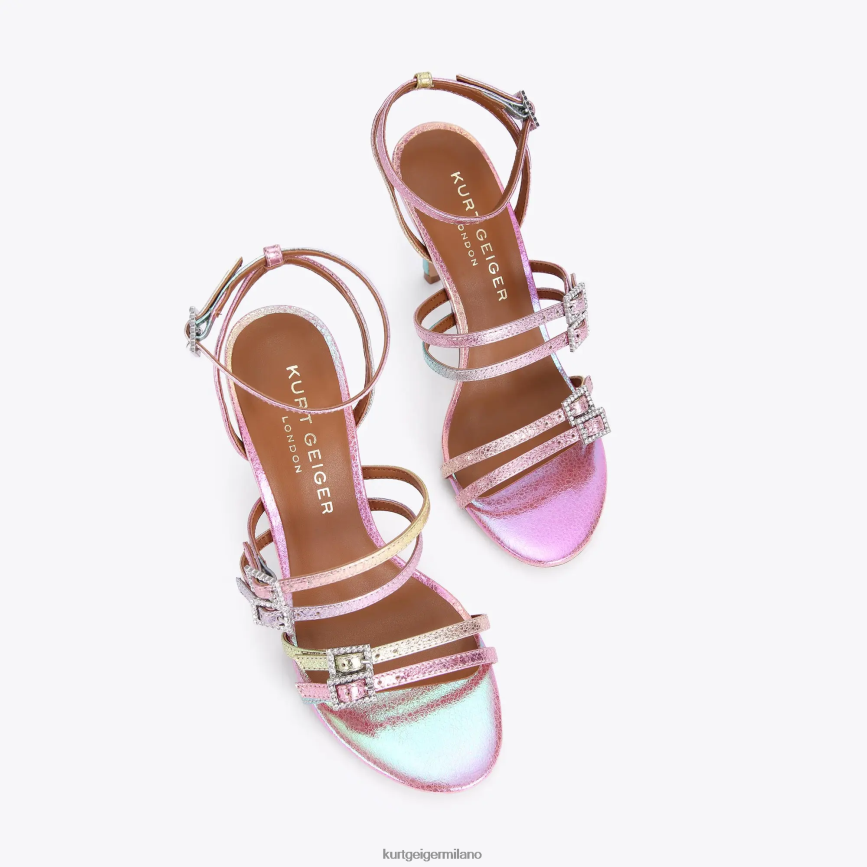 esso Kurt Geiger donne Pierra di Londra combinazione rosa 8024FF377 | calzature