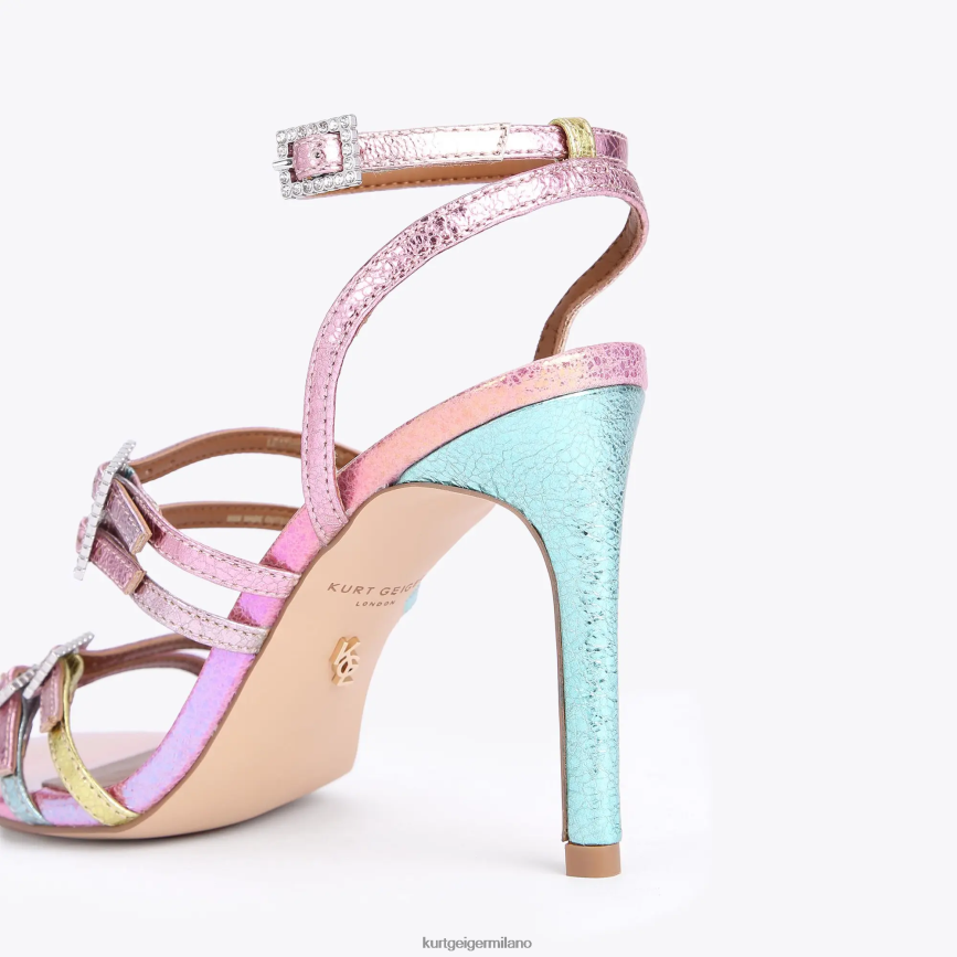 esso Kurt Geiger donne Pierra di Londra combinazione rosa 8024FF377 | calzature