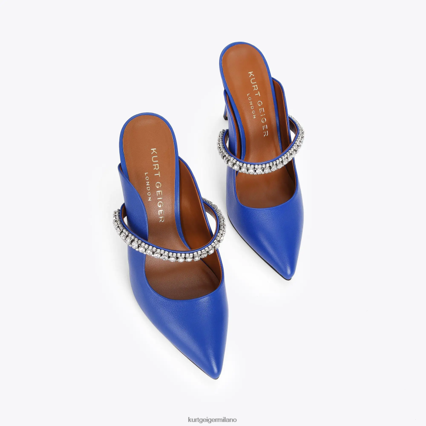 esso Kurt Geiger donne duca di londra blu 8024FF312 | calzature