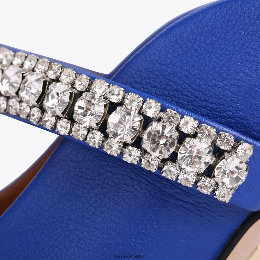esso Kurt Geiger donne duca di londra blu 8024FF312 | calzature