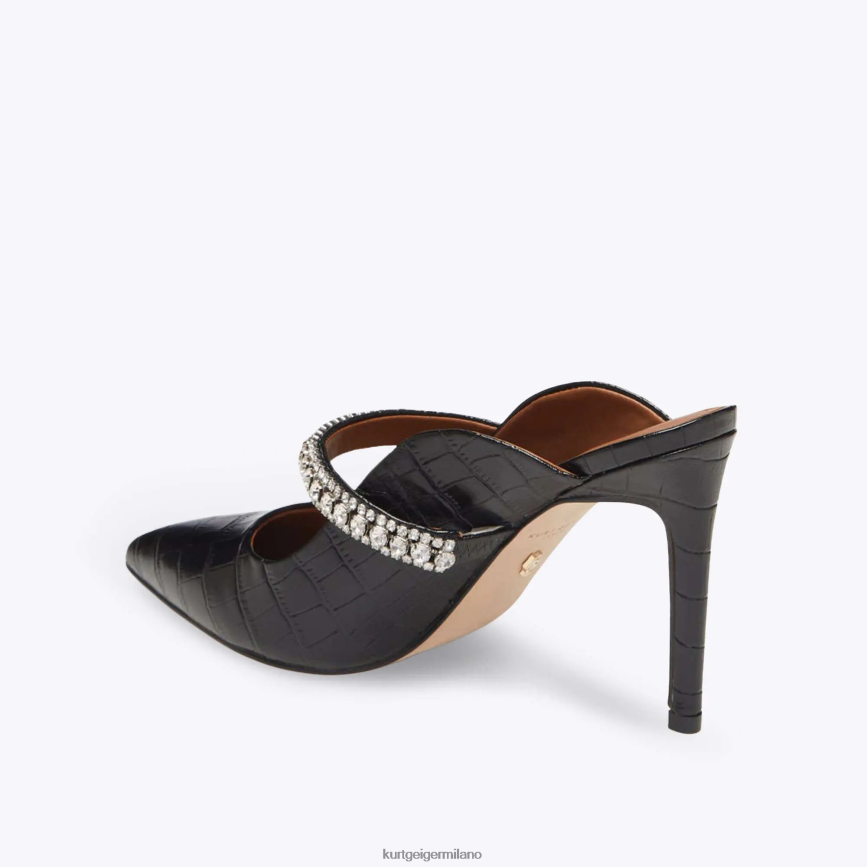 esso Kurt Geiger donne duca di londra nero 8024FF313 | calzature
