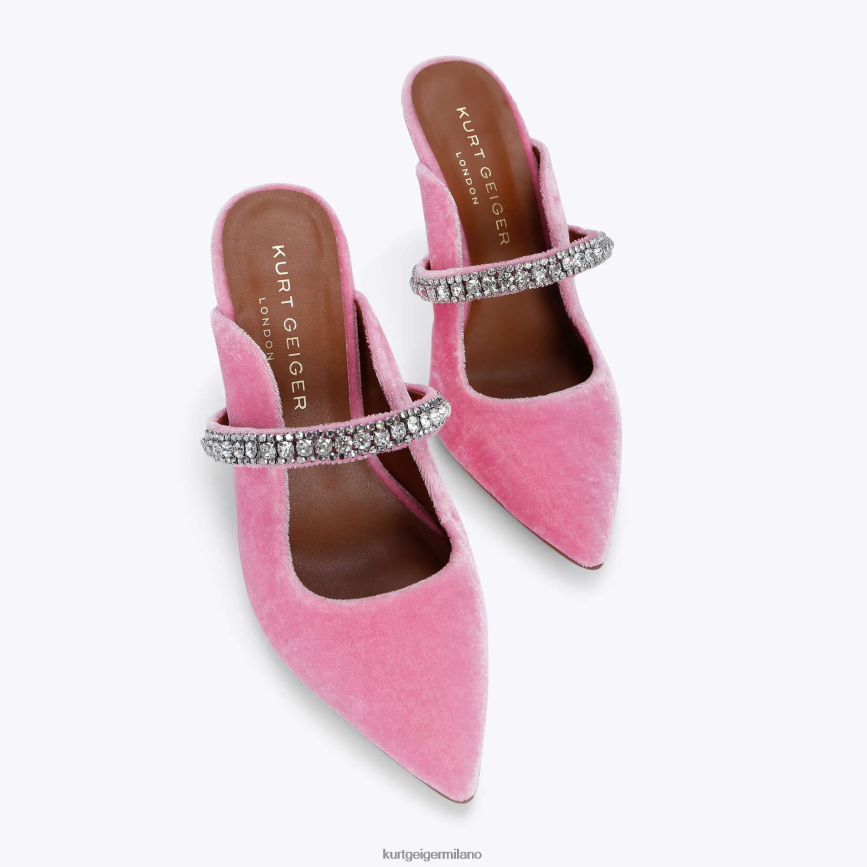 esso Kurt Geiger donne duca di londra rosa 8024FF398 | calzature