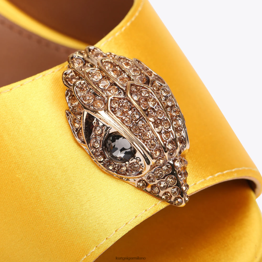 esso Kurt Geiger donne londra kensington d\'orsay giallo 8024FF343 | calzature