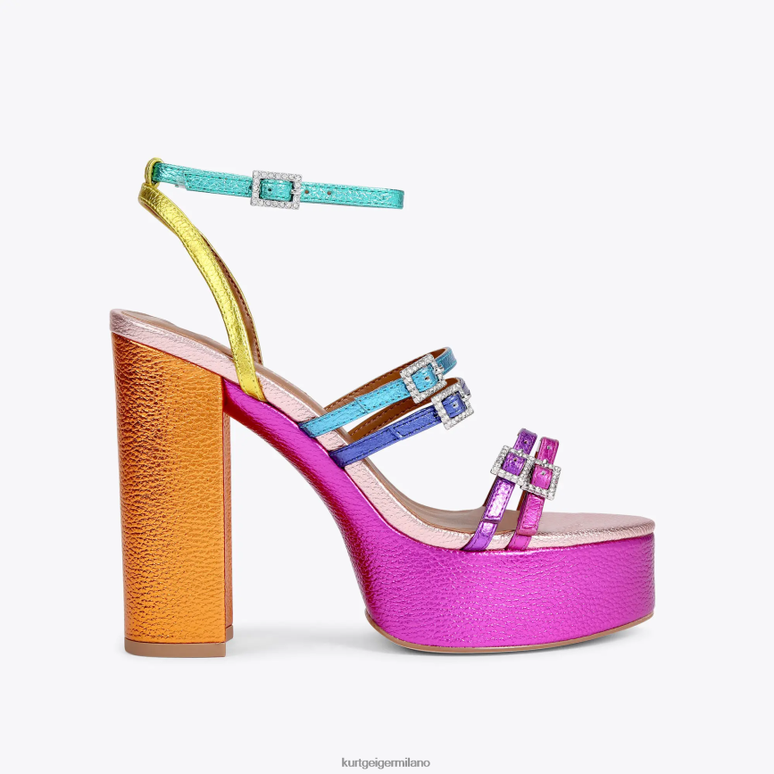 esso Kurt Geiger donne piattaforma alta londra pierra multi/altro 8024FF161 | calzature
