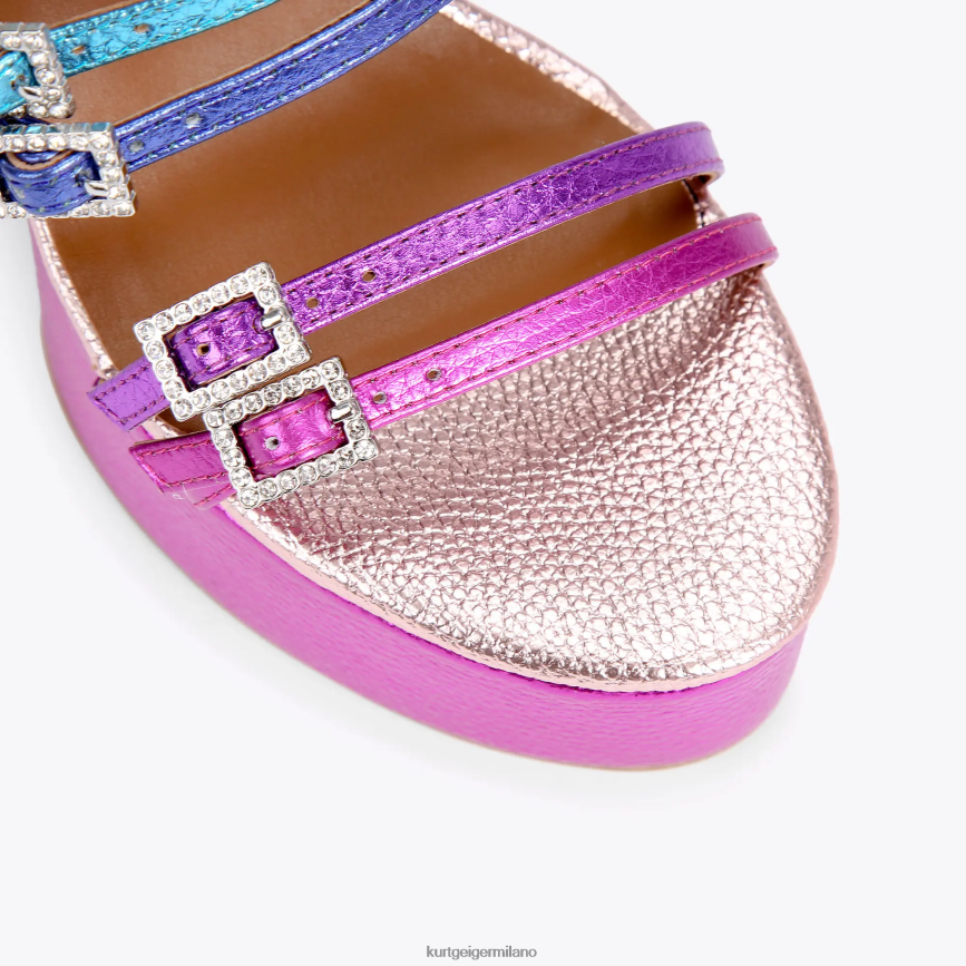 esso Kurt Geiger donne piattaforma alta londra pierra multi/altro 8024FF161 | calzature