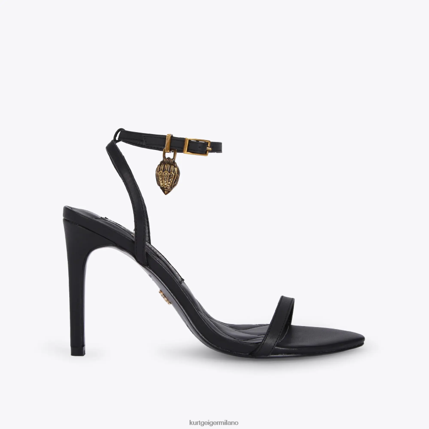 esso Kurt Geiger donne sandalo Shoreditch di Londra nero 8024FF673 | calzature