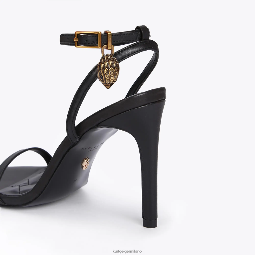 esso Kurt Geiger donne sandalo Shoreditch di Londra nero 8024FF673 | calzature