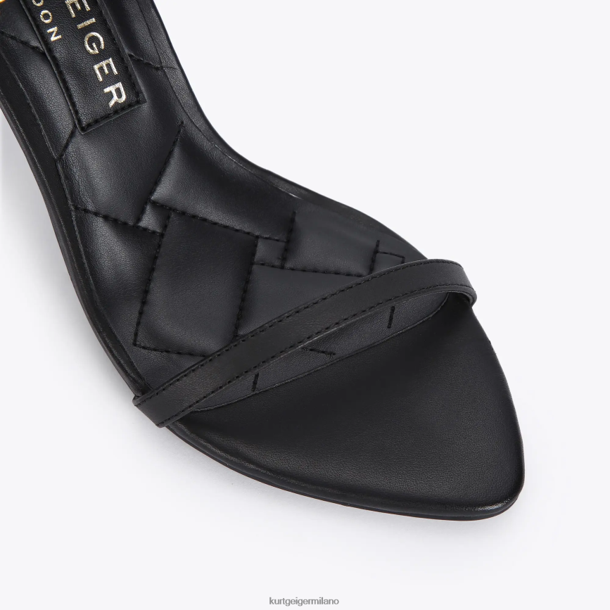 esso Kurt Geiger donne sandalo Shoreditch di Londra nero 8024FF673 | calzature