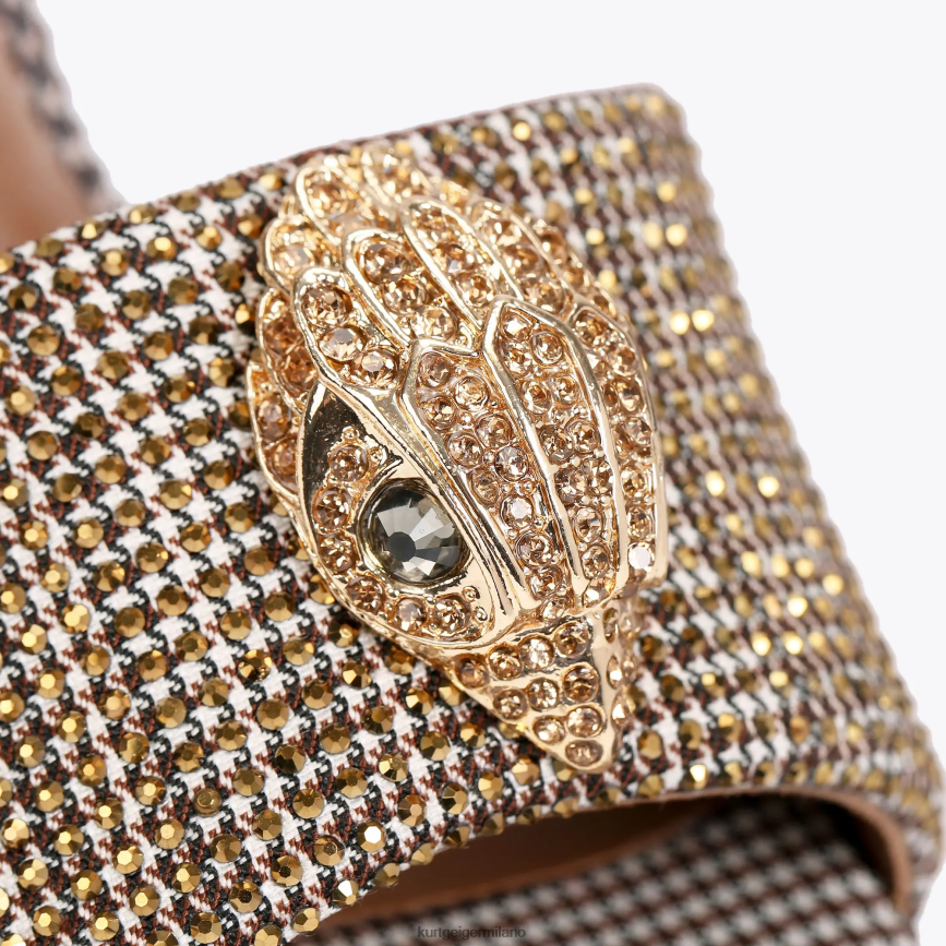 esso Kurt Geiger donne sandalo con plateau London Kensington beige 8024FF334 | calzature