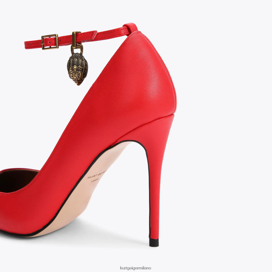 esso Kurt Geiger donne stiletto di Shoreditch di Londra rosso 8024FF665 | calzature
