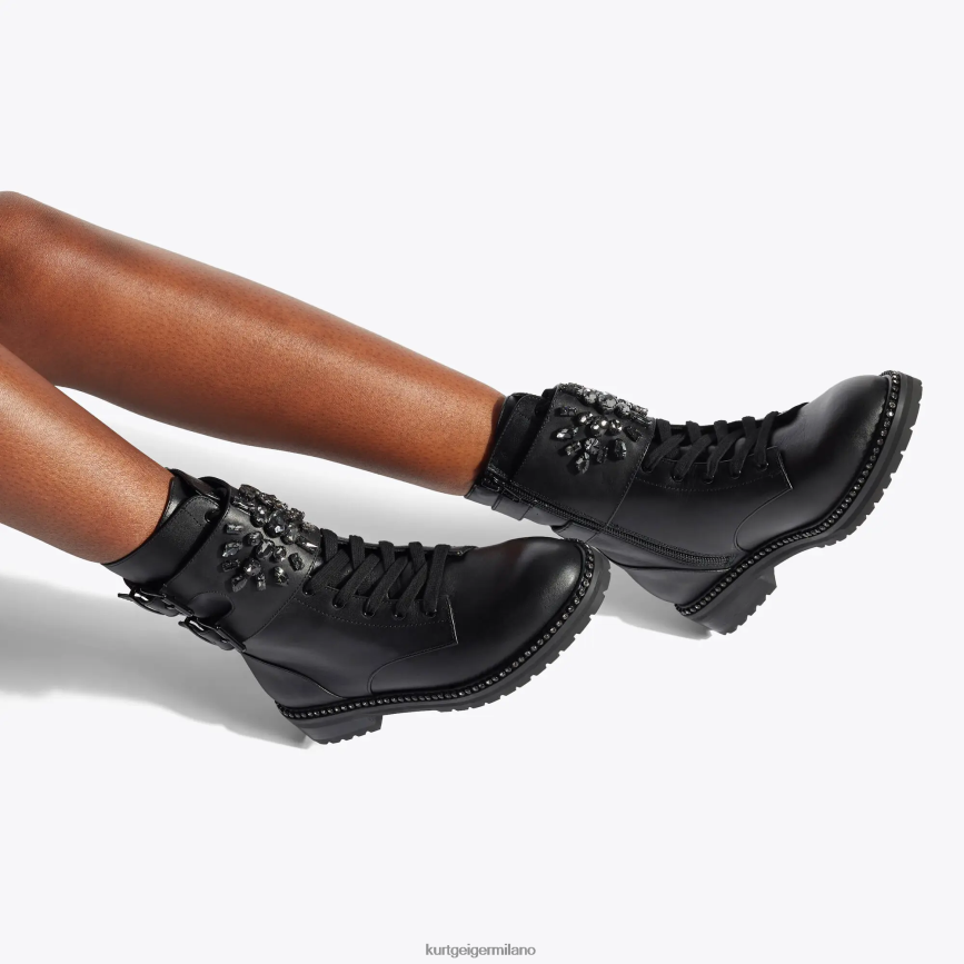 esso Kurt Geiger donne Londra si china combinazione nera 8024FF310 | calzature