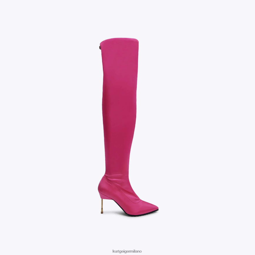 esso Kurt Geiger donne Barbacane di Londra sopra il ginocchio fucsia 8024FF413 | calzature
